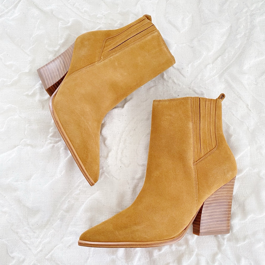 Marc Fisher Mariel Western Boot New $199